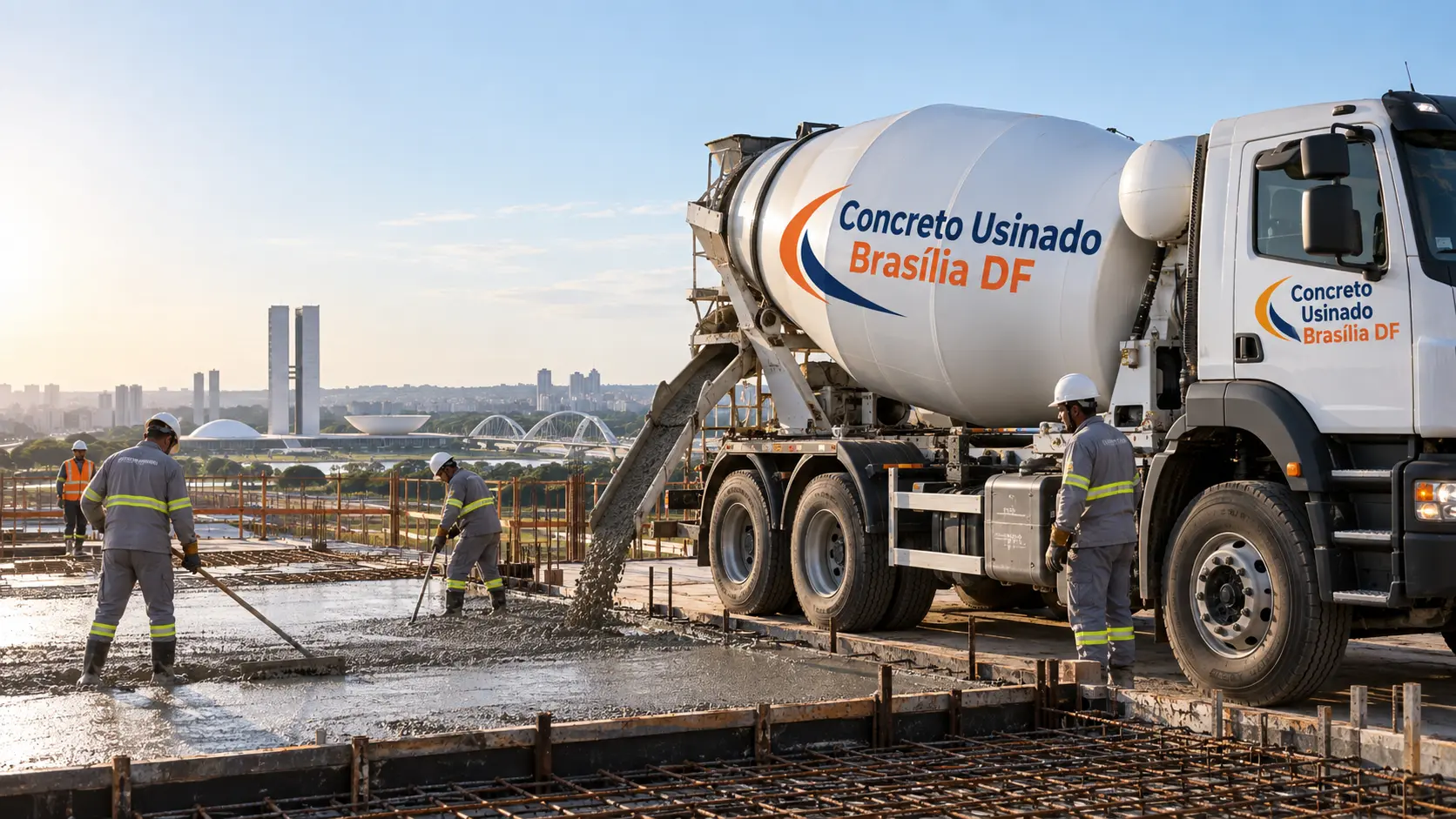 Concreto com brita 0 em Arniqueira - Concreto Usinado Brasília DF